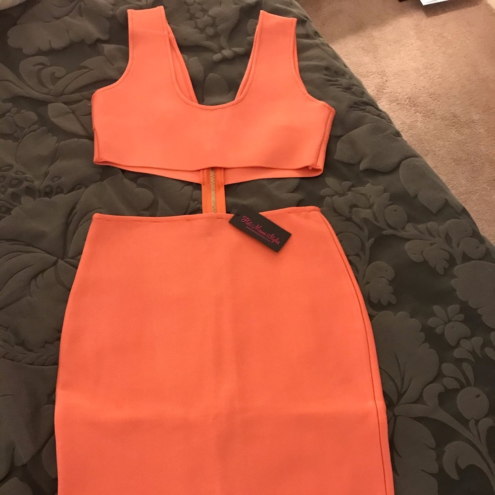 Hot Miami style bandage dress